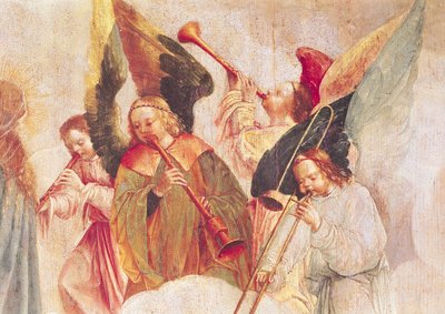 Musical Angels (detail) by Taborda Vlame Frey, Carlos